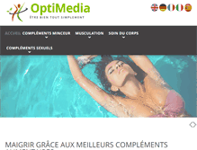 Tablet Screenshot of optimedia.fr